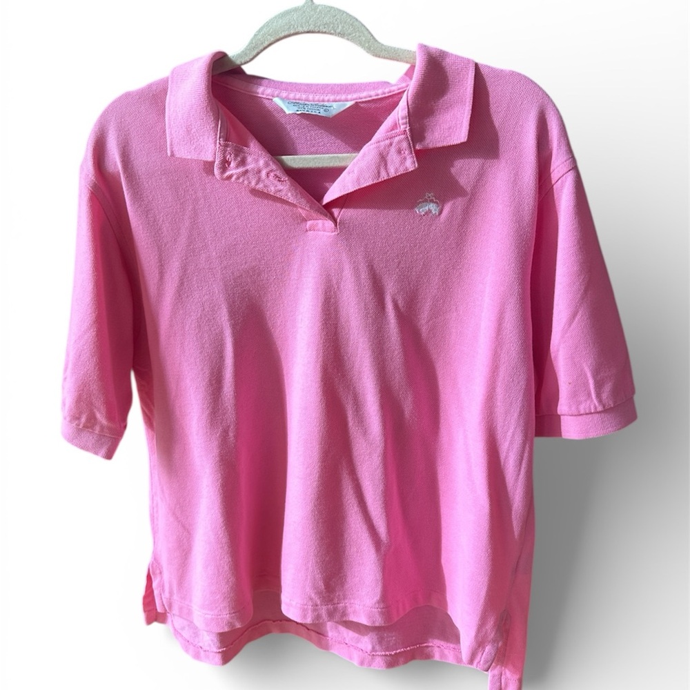 Vintage Brooks Brothers Vibrant Pink Kids Polo